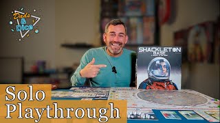 Shackleton Base | Solo Playthrough | Pandasaurus Games