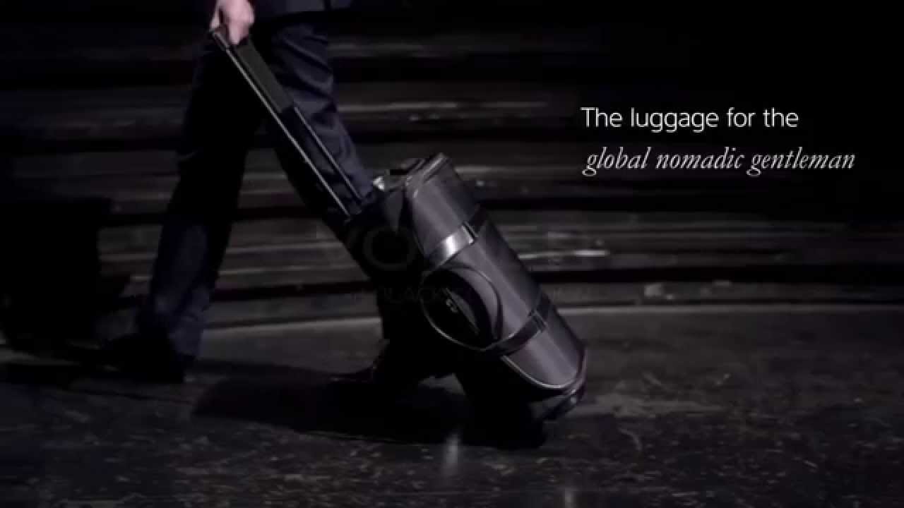 F38 Leather Carry-On Luggage // Black video thumbnail