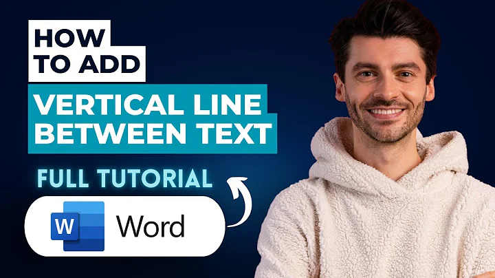 How to Add a Vertical Line Between Text in Microsoft Word [2025 Guide]