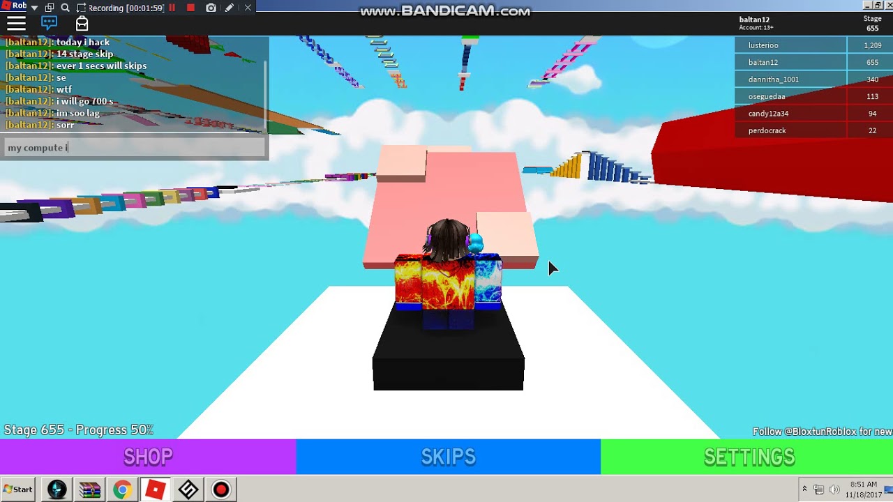 Roblox Mega Fun Obby Hack Youtube - mega fun obby 2 stages 1 100 roblox wolfie youtube