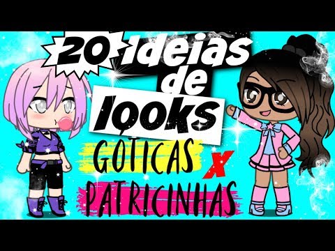 20 GACHA LIFE ROUPAS: Batalha Gacha Góticas x Patricinhas