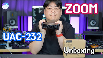 ZOOM UAC-232 언박싱!!
