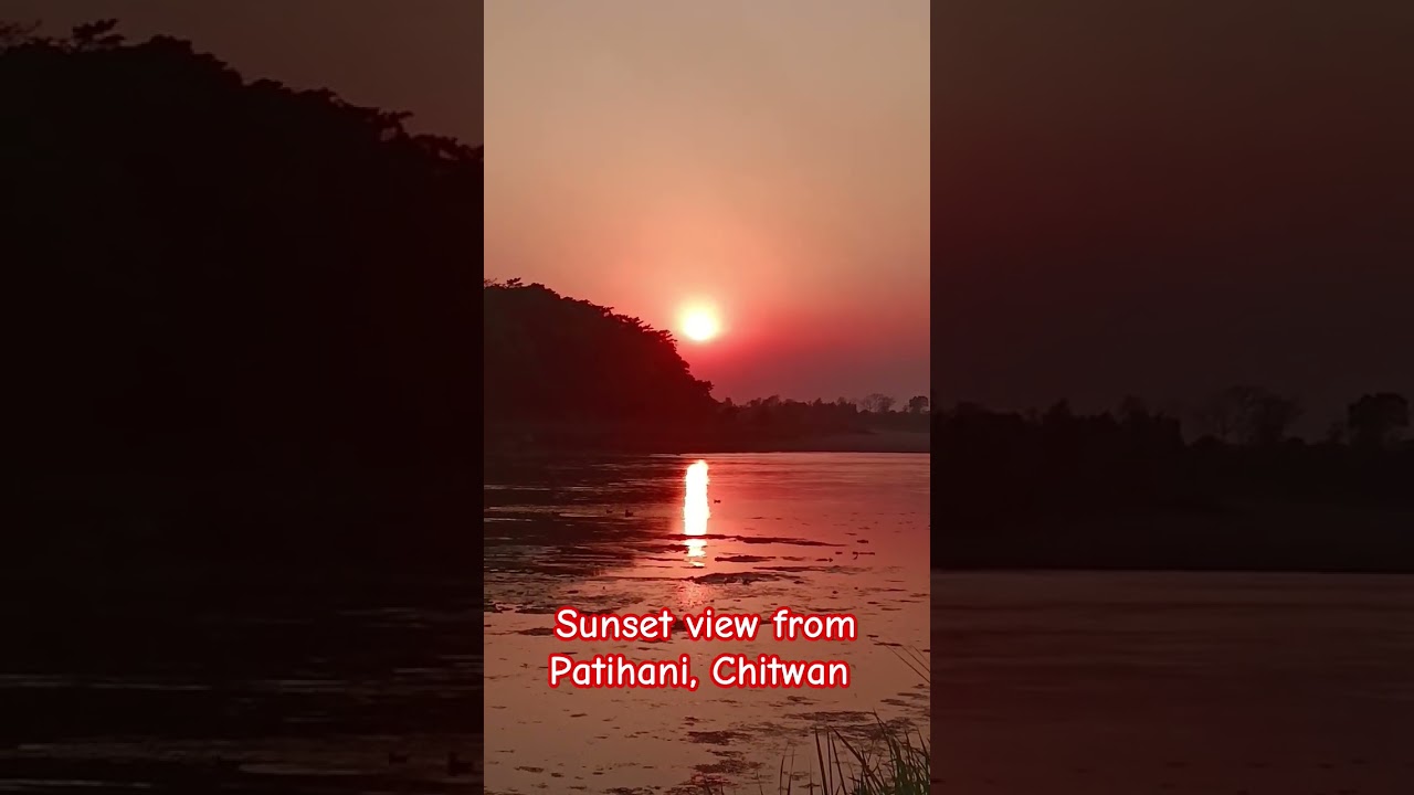Sunset View From Patihani, Chitwan