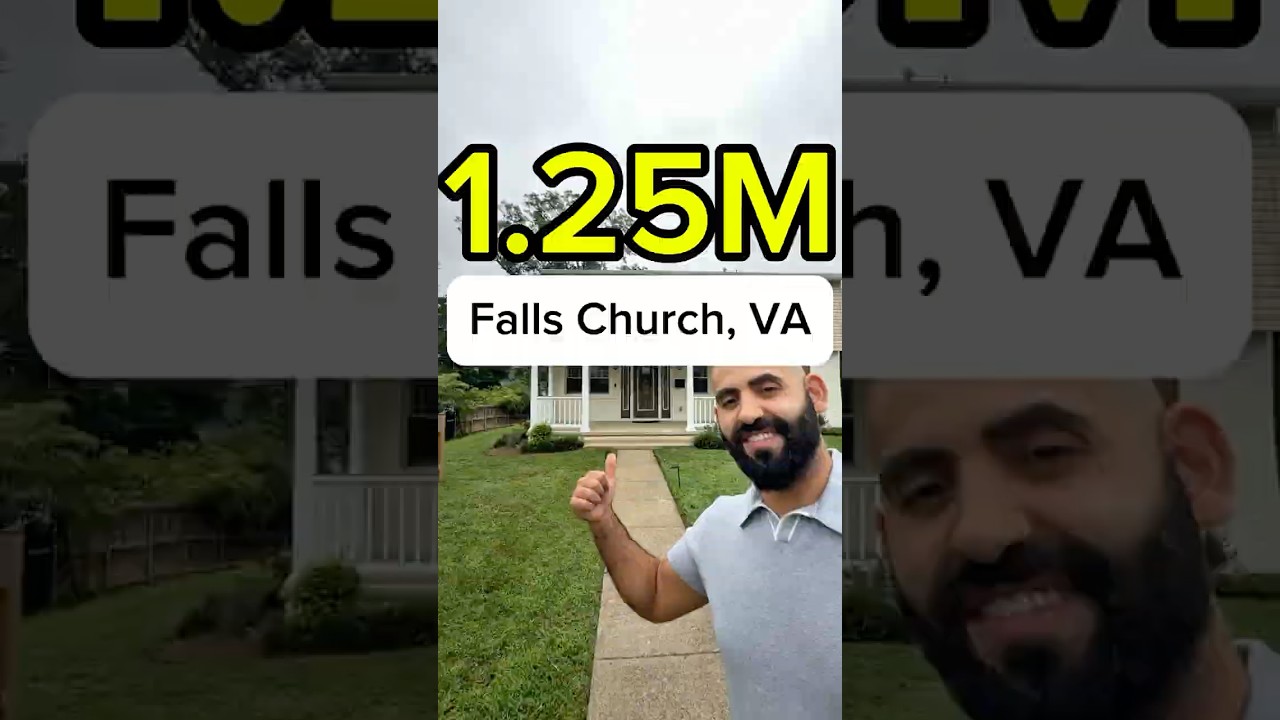 $1 25M | FALLS CHURCH, VA | WANNA SEE IT IN PERSON? CHECK OUT MY CHANNEL TO GET IN TOUCH ☝️