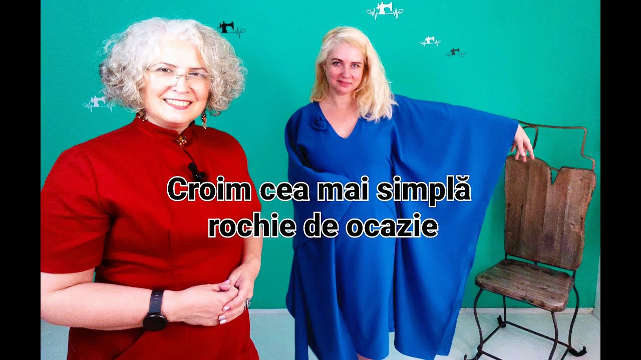 Croim cea mai simplă rochie de ocazie.