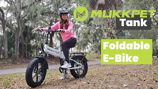 MUKKPET TANK Foldable E-Bike Comes Almost FULLY ASSEMBLED!