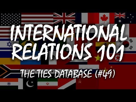 International Relations 101 (#49): The TIES Database