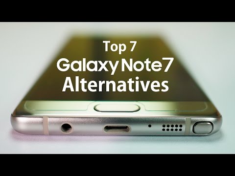 7 Best (Non-exploding) GALAXY NOTE 7 Alternatives!