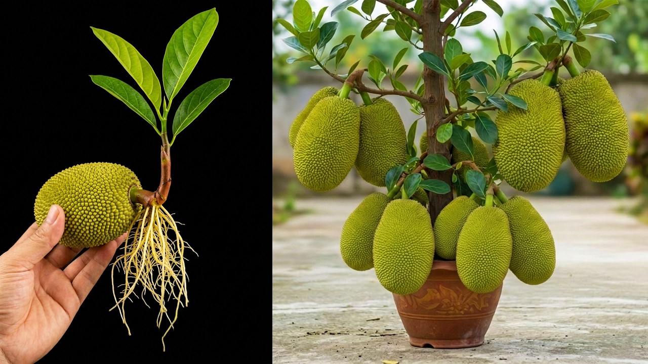 Grow Unlimited Jackfruit Tree Using This Pro Grafting Technique!