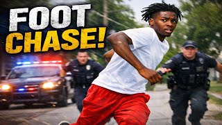 Getaway Driver Drags Cop After Teen Suspect Hops in Back Seat During Foot Chase FULL BODYCAM