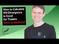 How to Calculate RSI Divergence in Excel [Easy to Backtest]