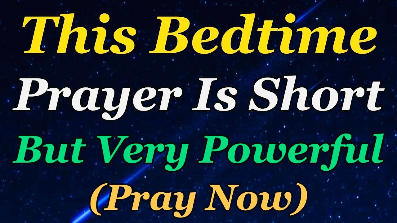 Посмотрите, что произойдет после того, как вы произнесете эту вечернюю молитву сегодня вечером.