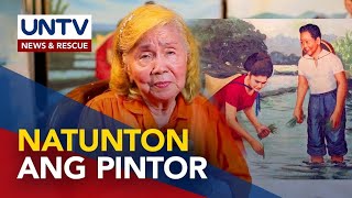 Lumikha Ng Viral Painting Nina Imelda At Ferdinand Marcos Sr., Natunton Ng Untv
