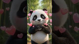 Oye I love you 💞#cuteanimals #youtubeshorts #youtube #panda