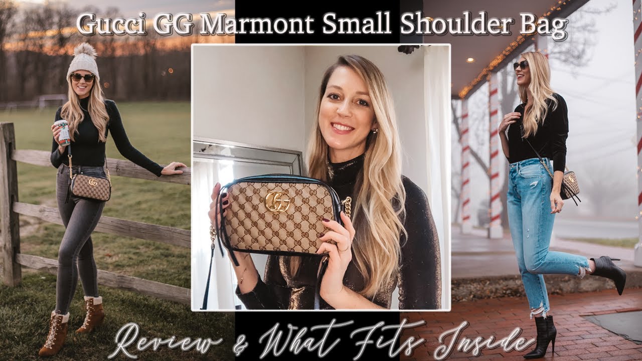 Gucci GG Marmont Small Shoulder Bag Review & What Fits Inside