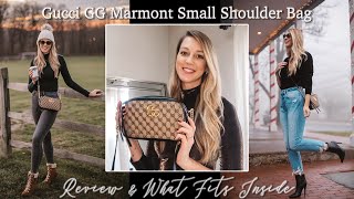 Gucci GG Marmont Small Shoulder Bag Review - Pretty Little Details