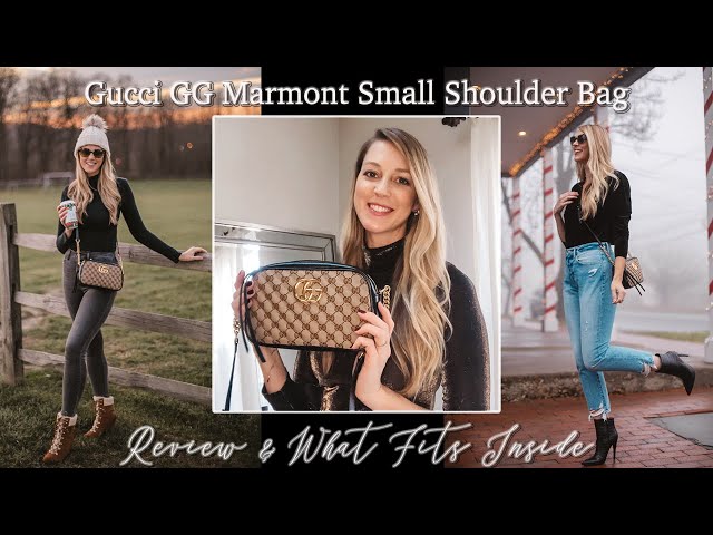 Gucci GG Marmont Small Shoulder Bag Review - Pretty Little Details