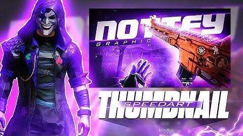 BGMI thumbnail speedart // thumbnail speedart by notify 😀❤️ // Ibis paint x thumbnail speedart 😌✨