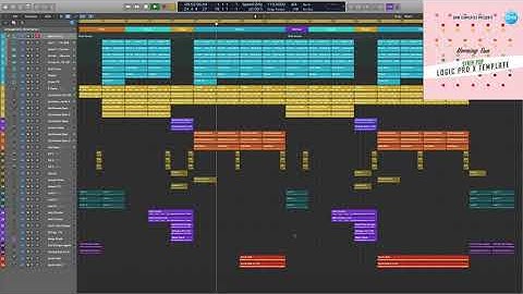 Logic Pro X Template Morning Sun (Synth Pop) #logicproxtemplate #logicprox #logicpro