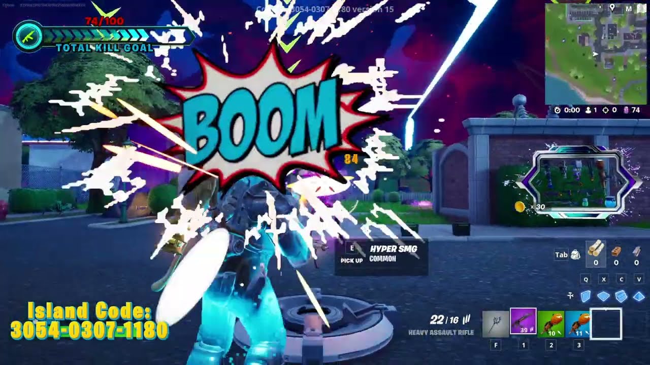 UEFNです！ Showcasing My UEFN Fortnite Island | Play Now with Code: 3054-0307