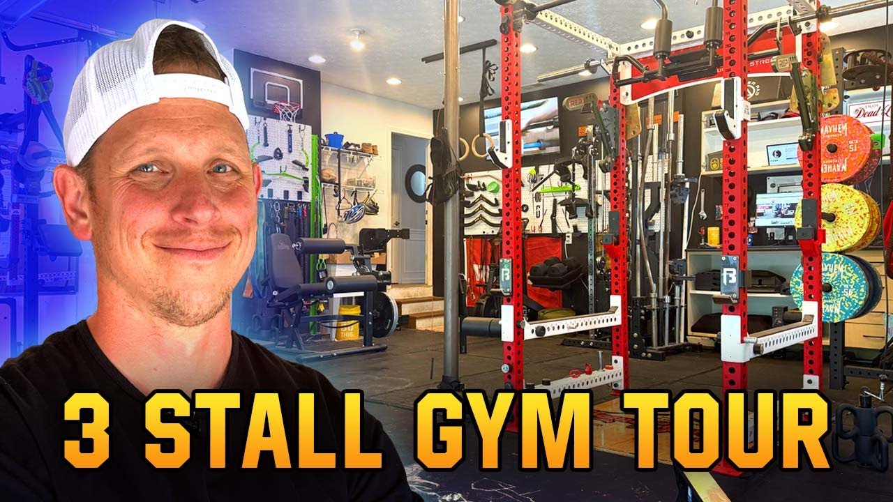 Huge 3 Stall Gym Tour with Jake of Garage Gym Experiment