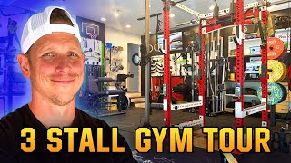 Huge 3 Stall Gym Tour with Jake of Garage Gym Experiment