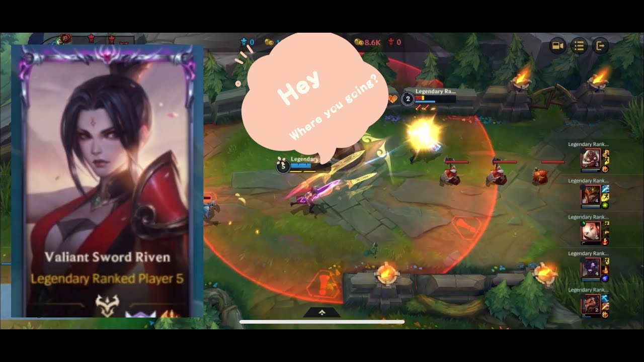 Enemy Top Got Smite hehehe|Wild Rift Riven vs Graves - YouTube