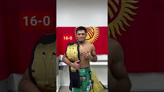 РАЖАБАЛИ ШАЙДУЛАЕВ 16-0 ОРТ экенсин 35сек женди #kyrgyzstan #mma #ufc