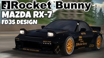 Rocket Bunny Mazda RX-7 Design | Car Parking Multiplayer