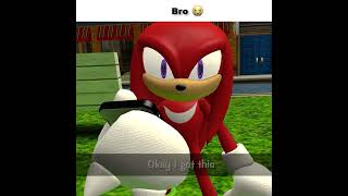 Knuckles Calls 911 #sonic #memes