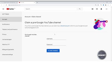 How to recover your old pre google youtube account