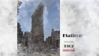 New York City 100 Years Of Architecture 1811 - 1933
