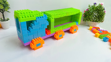 Most Satisfying DIY Lego Truck Build - Relaxing DIY ASMR | Building Blocks #asmr #buildingblocks