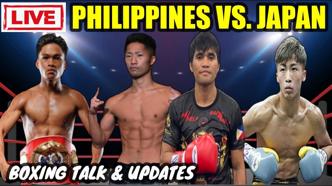 PILIPINAS VS JAPAN 2023 Boxing Talk and Updates