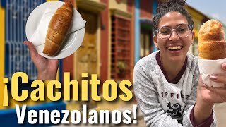 RECETA AUTÉNTICA de cachitos Venezolanos 🤤 #cachito #panini #bread #venezuelanfood #venezuela