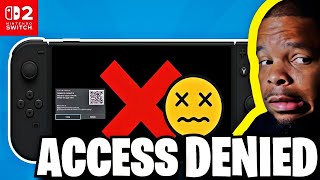 Nintendo Switch 2 Users ACCOUNTS BLOCKED!! Not A Game