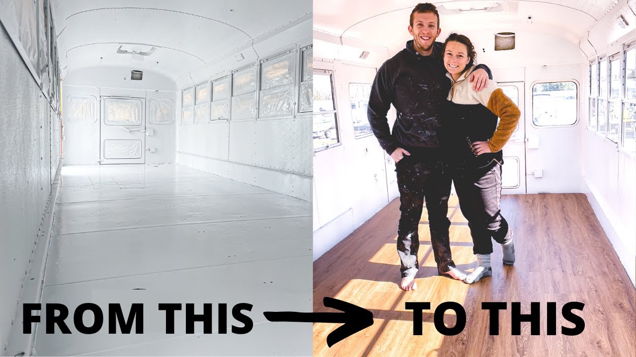 School Bus Floor Installation | Subfloor and Insulation | Bus Build 16