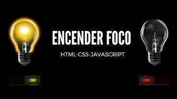 💡 Encender bombilla con HTML CSS & JS