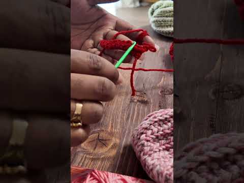 We 🩵 #Crochet: Cast on, Half double and Double crochet - the basics