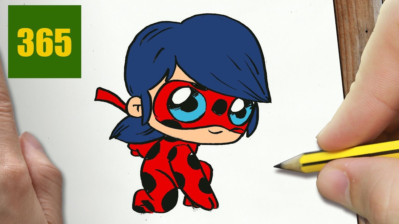 Comment Dessiner Ladybug Kawaii étape Par étape Dessins Kawaii Facile