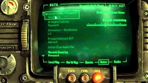 Fallout 3 Walkthrough - Pip Boy and Terminal #20 - Dr Lesko