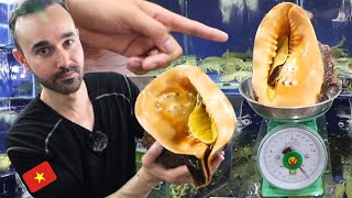 Giant Vietnamese Sea Snail Ốc Giác Traditional Cooking Phu Quoc Food Tour 🇻🇳