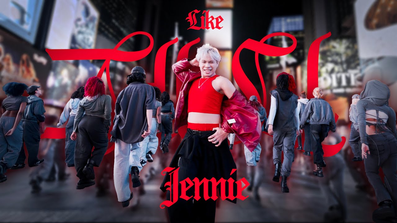 [KPOP IN PUBLIC NYC | TIMESQUARE] LIKE JENNIE - JENNIE (제니) | 24 DANCERS | Dance Cover by F4MX