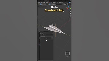 PaperPlane Flying Animation in Blender| #blender3d #artofabhi #shorts #blendertips  #AOAShorts #tips