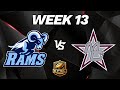 EPSL Football: HS Series: Ramona Rams vs Madison County Cowboys - Week 13
