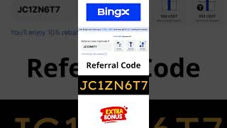 Step by Step BingX Sign Up Using Referral Code JC1ZN6T7 (For Beginners)