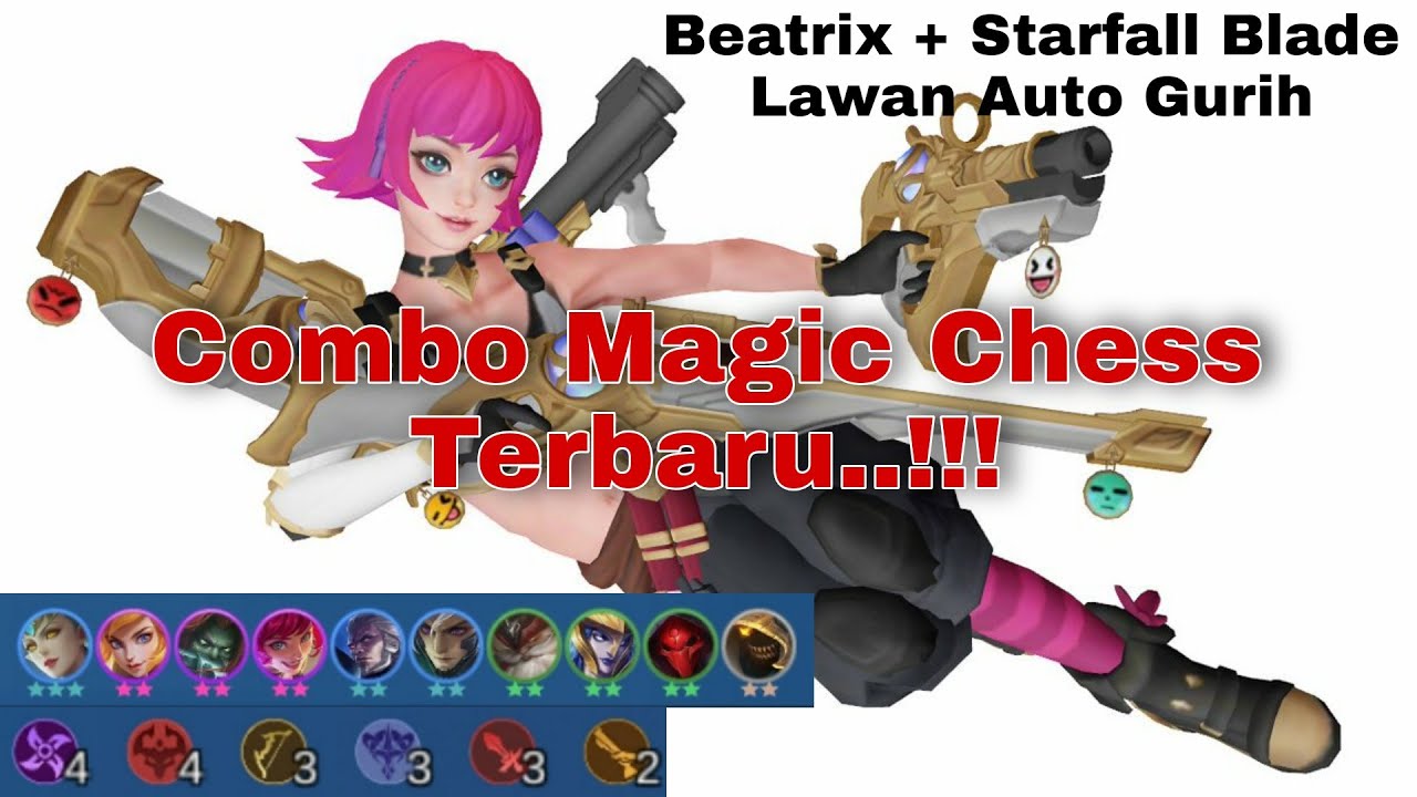 Combo Terbaru Magic Chess, Beatrix Build Item Starfall Blade