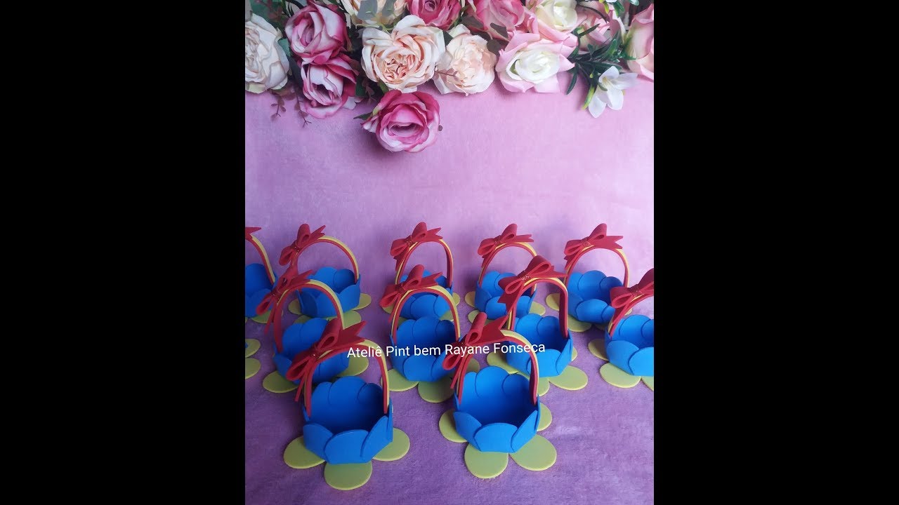 Mine Cesta Branca de Neve/E.V.A