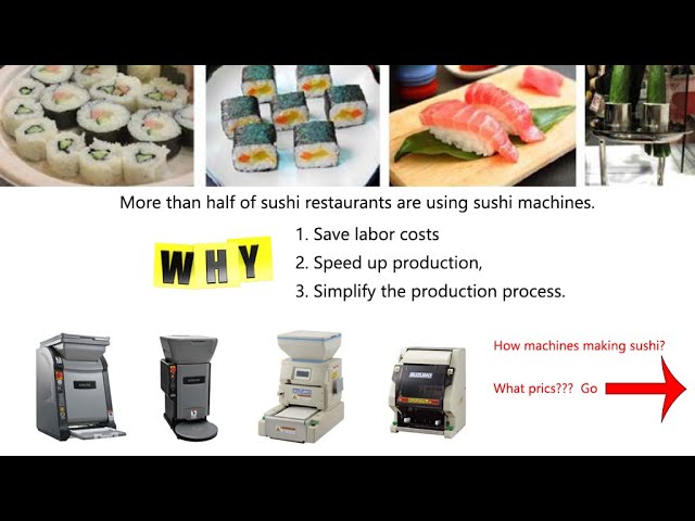 Sushi Roll Machine Comparison: TSM 900RSR VS. TSM 900RS 