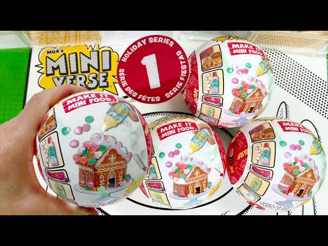 Mga's Miniverse Make It Mini Food Holiday Series 1 Mini